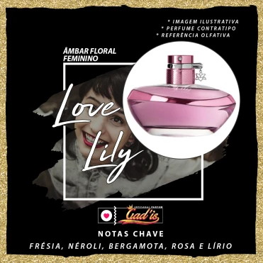 Perfume Similar Gadis 684 Inspirado em Love Lily Contratipo